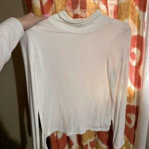 white copper key turtle neck